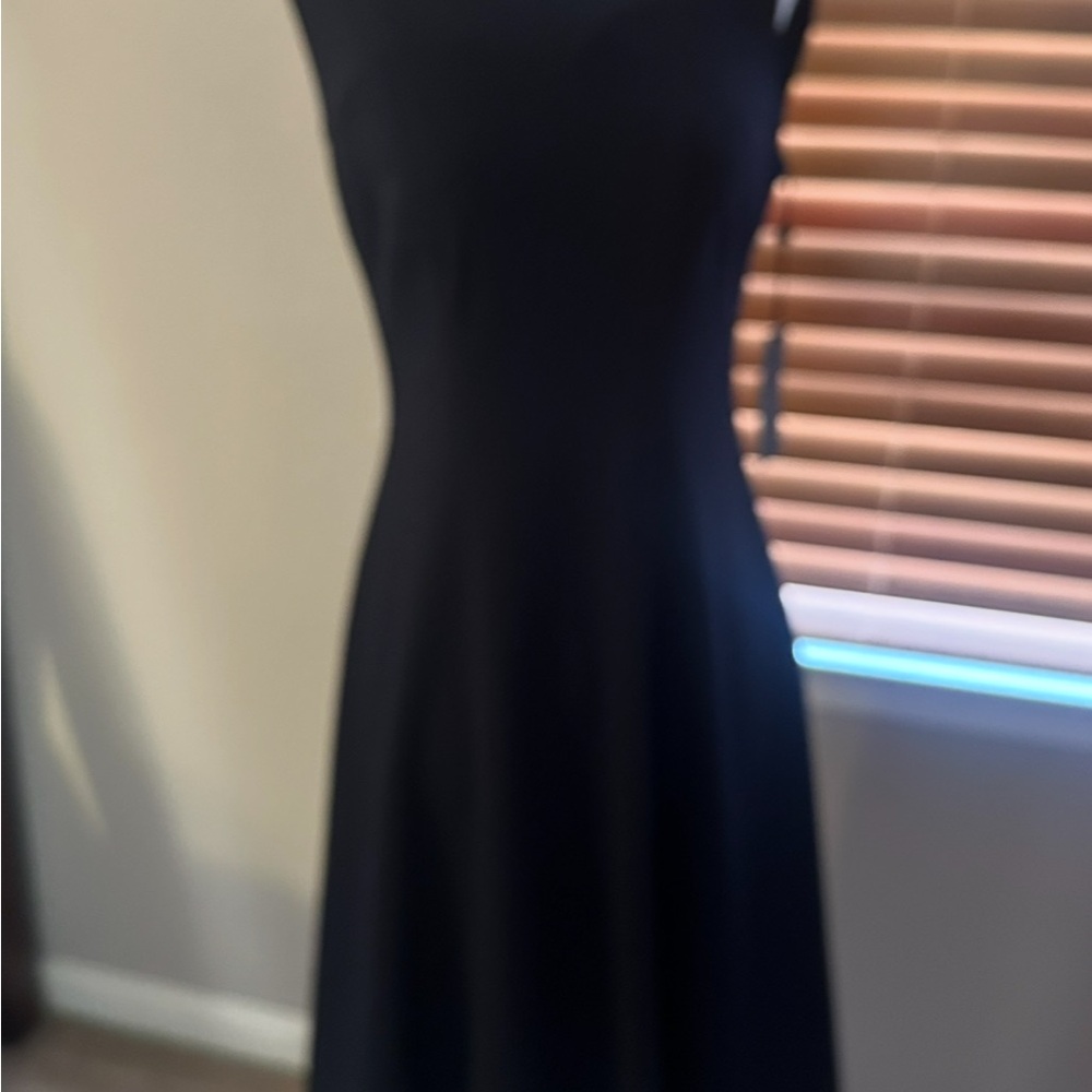 Elegant Black Sleeveless Dress